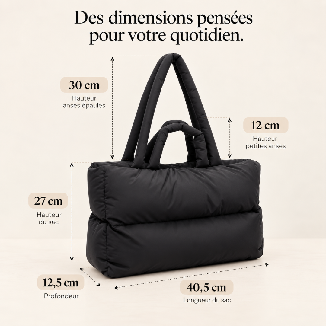 Doudoune Bag - Le sac costaud & moelleux