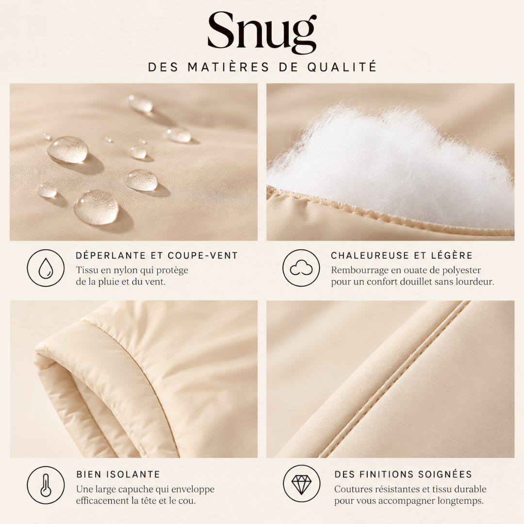 Snug - La capuche chic