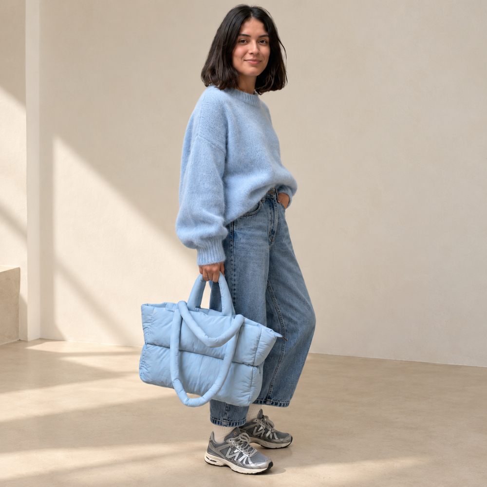Doudoune Bag - Le sac costaud & moelleux